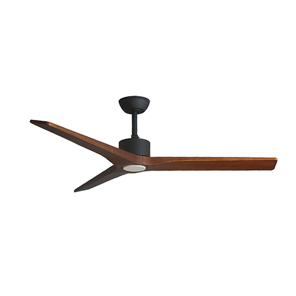 พัดลมเพดาน MR.KEN รุ่น FARO Solid Wood 52" DR LED DC Motor พัดลมมีไฟ ใบพัดไม้แท้ พร้อมรีโมทคอนโทรล